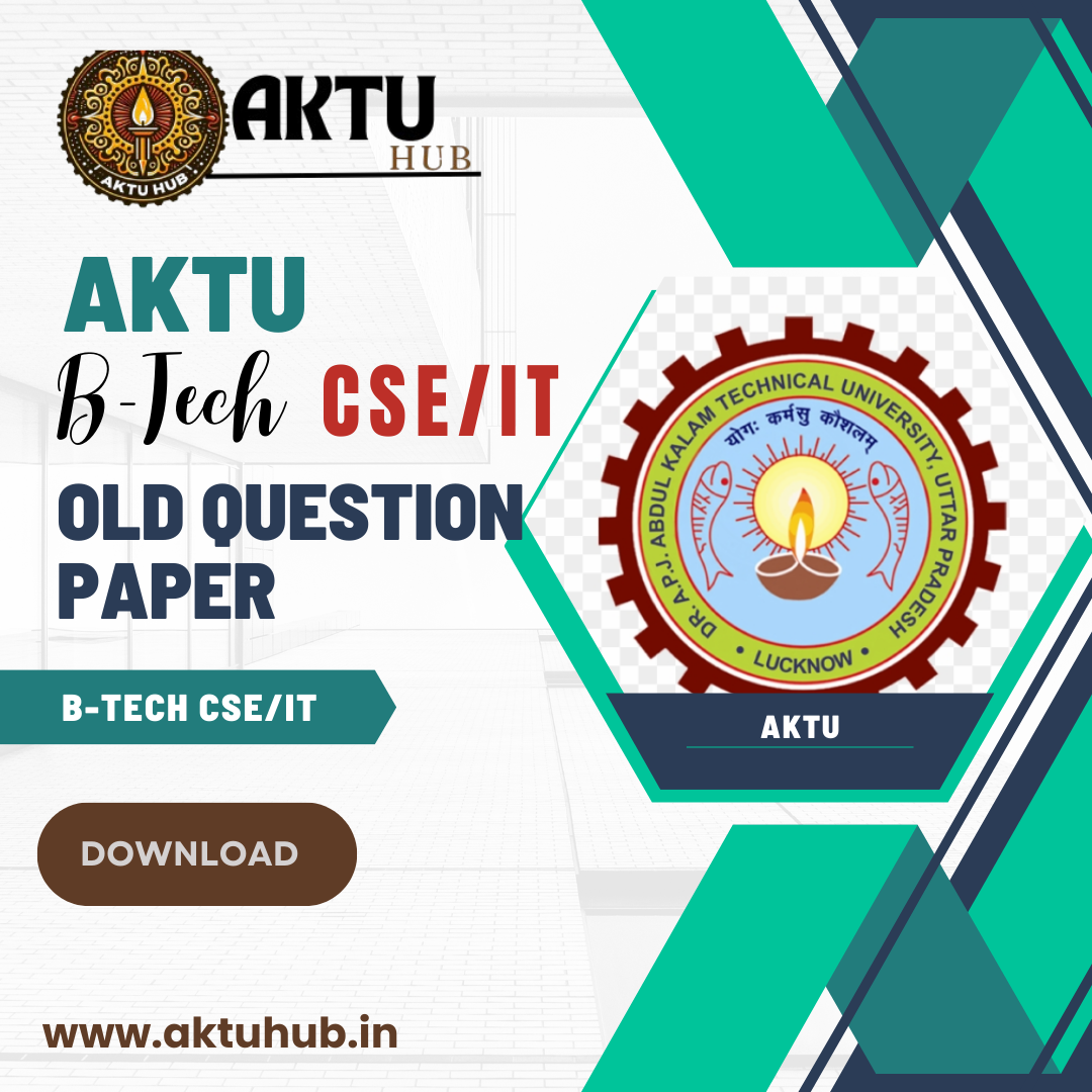 aktu b-tech old question paper, Web Technology Previous Year Question Papers