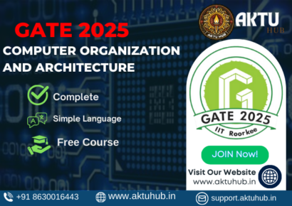 Computer Organization and Architecture for GATE 2025