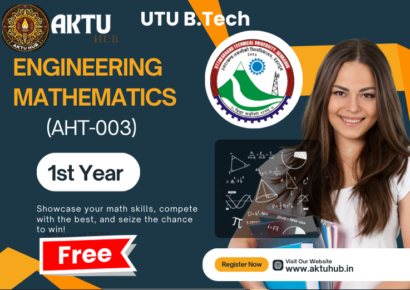 Engineering Mathematics AHT-003