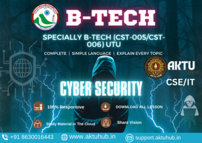 Cyber securty b tech 2nd year utunand aktu hub