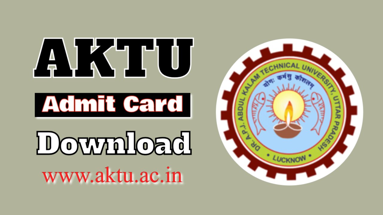 AKTU 2nd Year Admit Card 2025