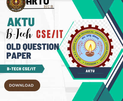 aktu b-tech old question paper, Web Technology Previous Year Question Papers